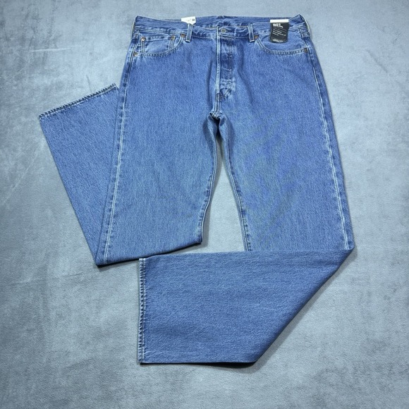 Levi's Other - Levis Premium 501 Jeans Mens 36x34 Original Straight Cowboy Rodeo Ranch NEW
